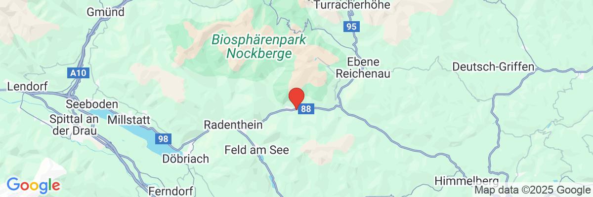 Na mape · COOEE alpin Hotel Bad Kleinkirchheim