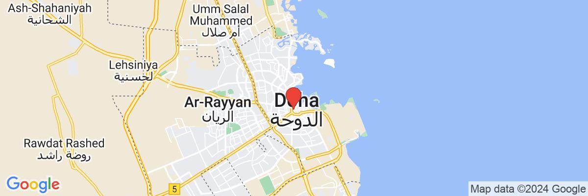 Na mape · Mandarin Oriental Doha