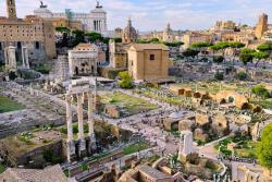 Historická lokalita Forum Romanum, Rím. Taliansko. Foto: unsplash.com