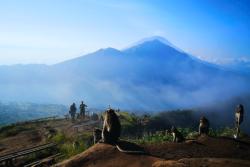 Hora Batur, Kintamani - vyhliadka a opice. Bali. Foto: unsplash.com