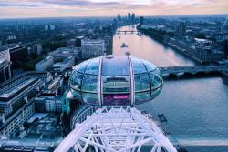 London Eye, Veľká Británia. Foto: unsplash.com