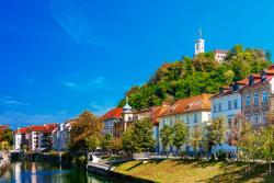 Ľubľanský hrad, centrum a nábrežie, Slovinsko