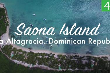 Ostrov Saona - perla karibiku, leňošenie, kúpanie