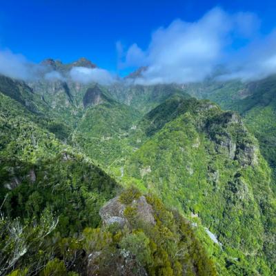 Horské masívy. Madeira.