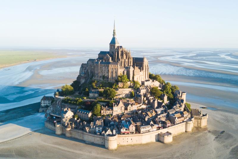 Mont Saint Michel, Francúzsko