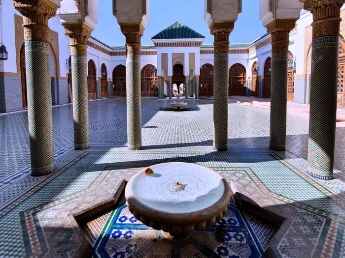 Zdobené paláce v Meknes, Maroko. Foto: unsplash.com