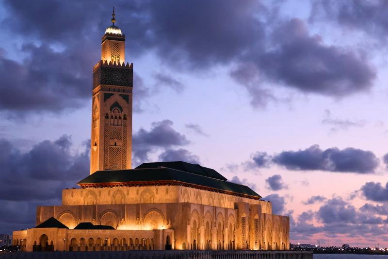 Mešita kráľa Hassana. Casablanca, Maroko. Foto: unsplash.com