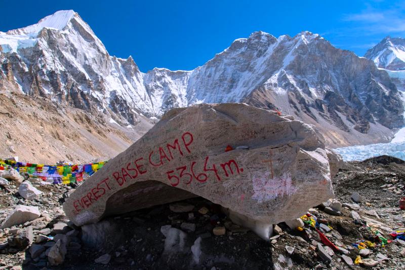 Základný kemp Everestu, Nepál. Foto: unsplash.com