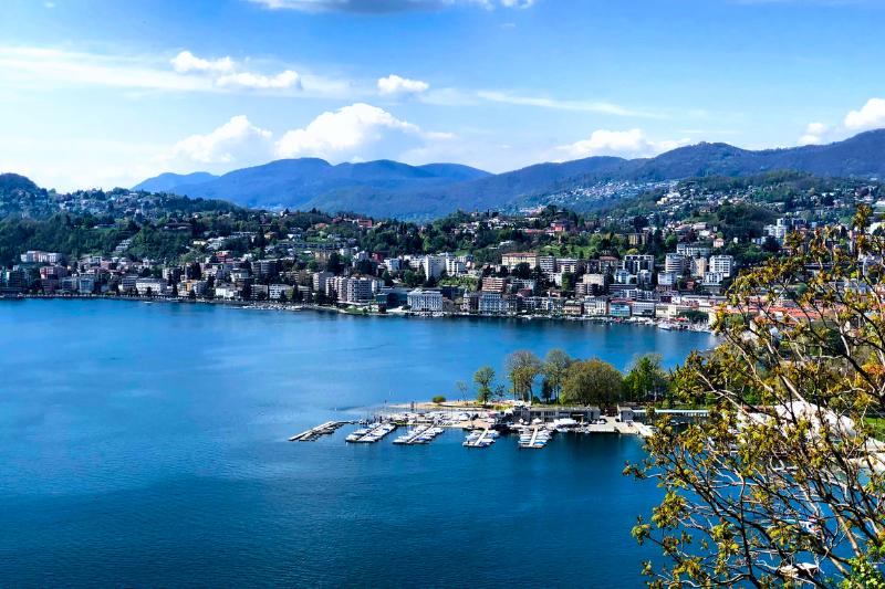 Mesto Lugano, Švajčiarsko. Foto: unsplash.com