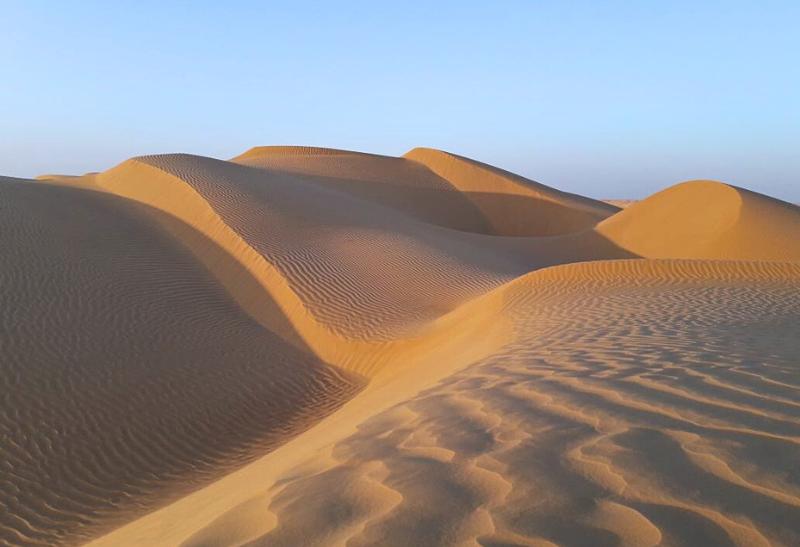 Púšť Rub’ al Khali. Omán