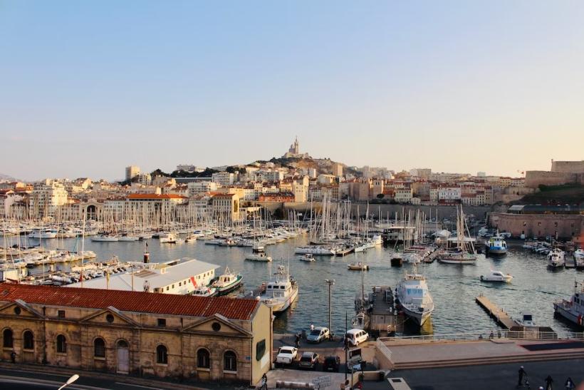 Pohľad na mesto Marseille