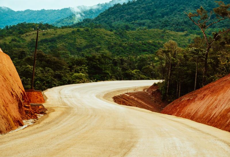 Cesta cez džungľu. Belize.