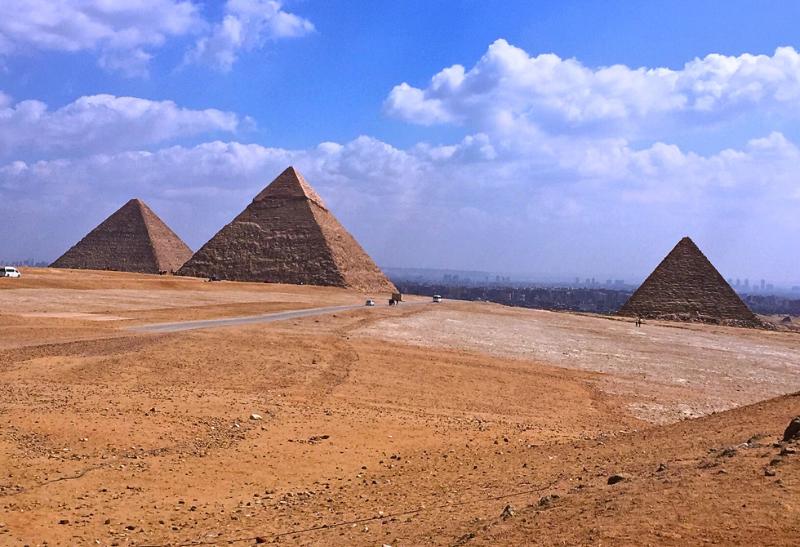 Pyramídy v Gíze