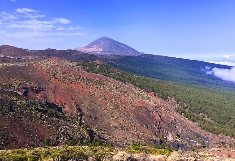 Sopka El Teide. Tenerife